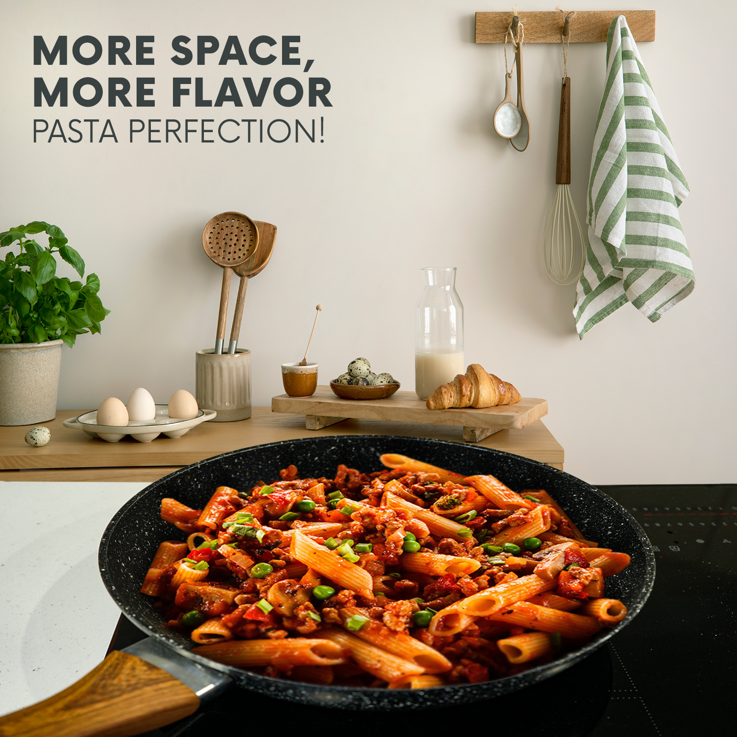 28cm Nonstick Frying Pan – Durable Induction Compatible Pan