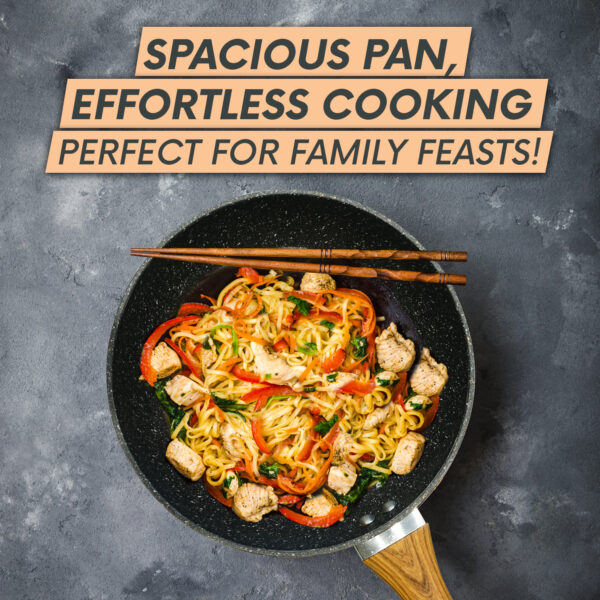 28cm Nonstick Frying Pan – Durable Induction Compatible Pan