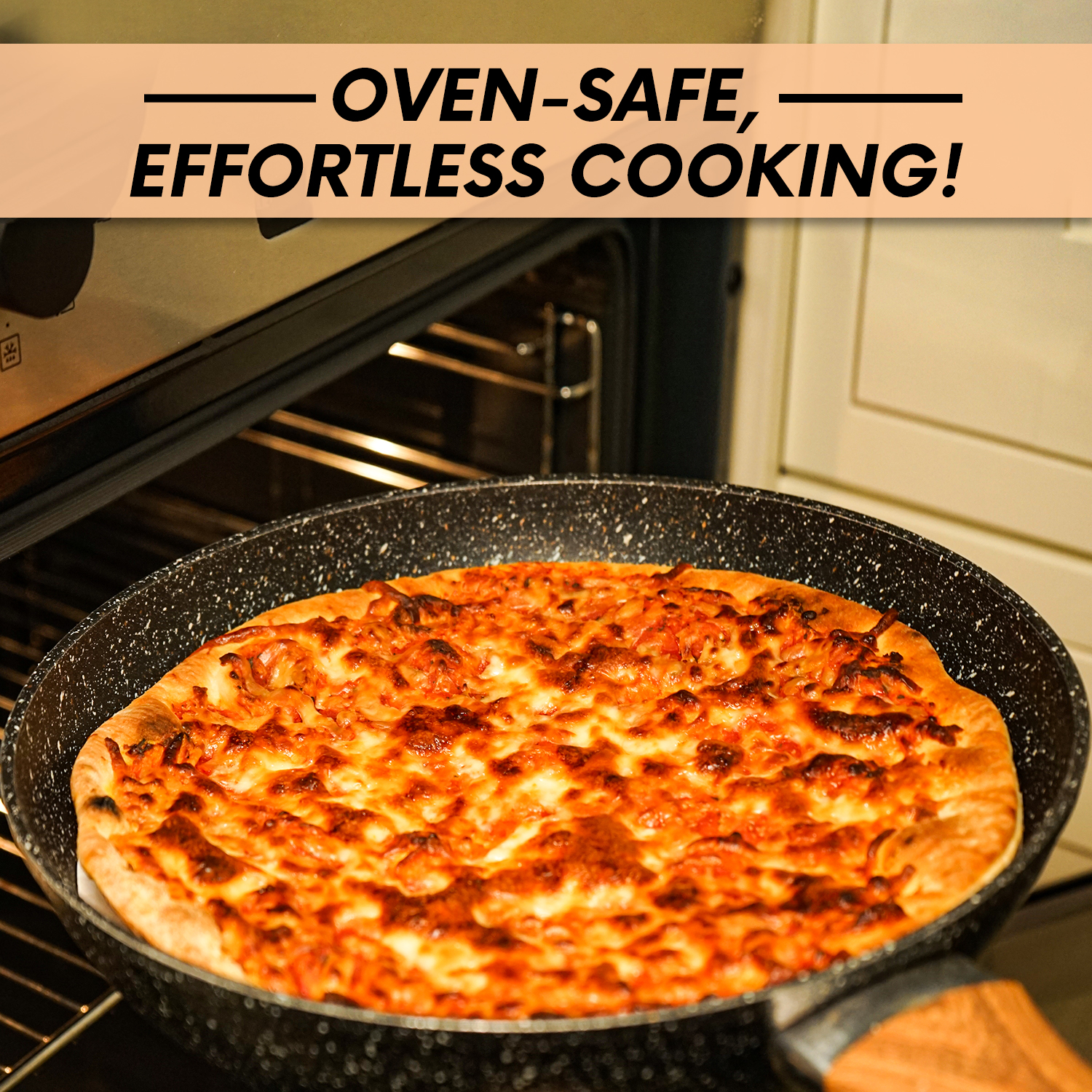 28cm Nonstick Frying Pan – Durable Induction Compatible Pan