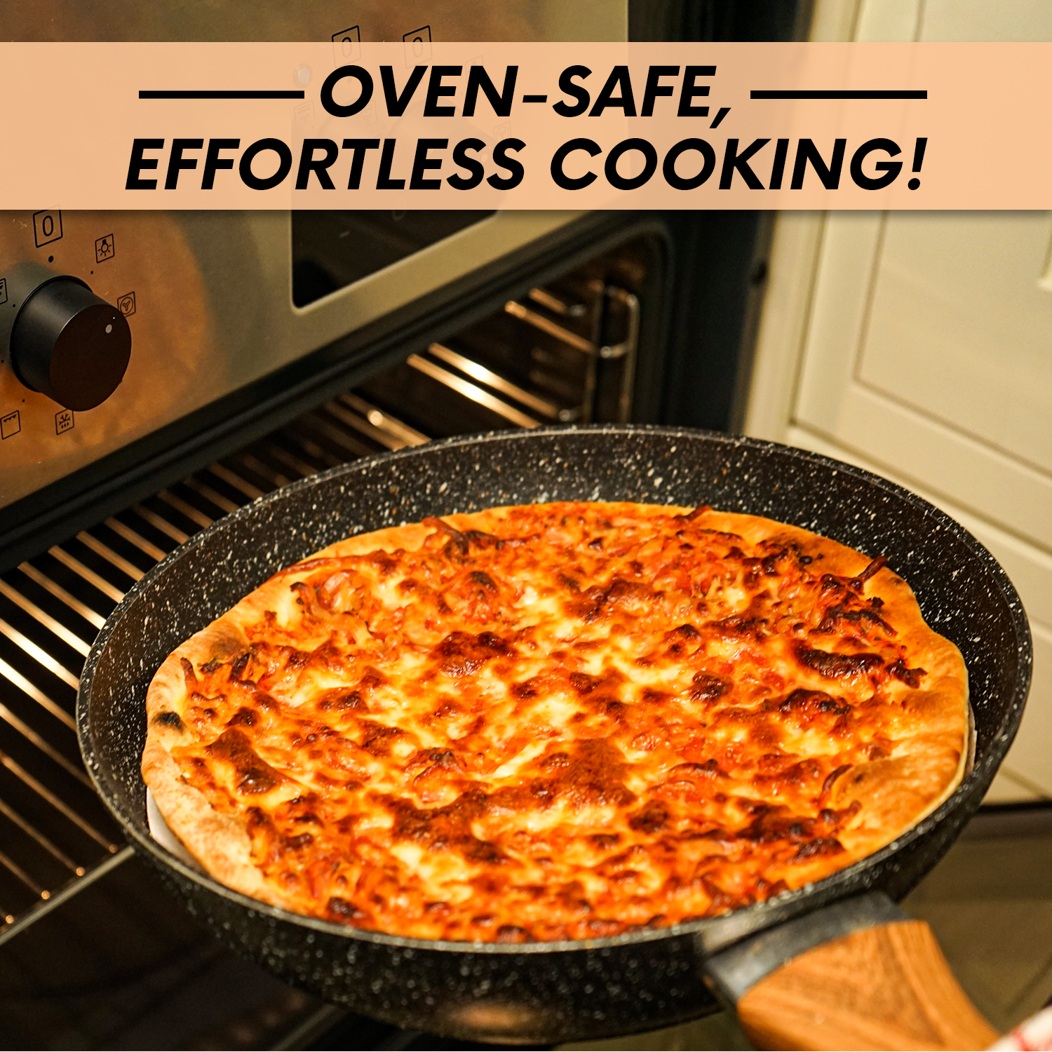 20cm Nonstick Fry Pan – Compact Durable Non-Stick Pan