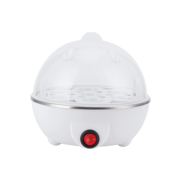 Electric Egg Boiler – 7 Egg Cooker with Auto Shut-Off & Steamer Lid