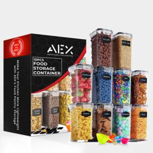 AEX Cereal Storage Containers Set of 10