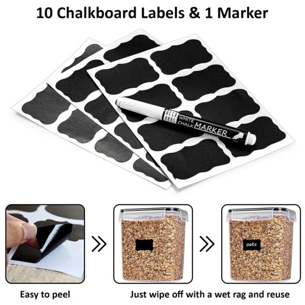 AEX Cereal Storage Containers Set of 10