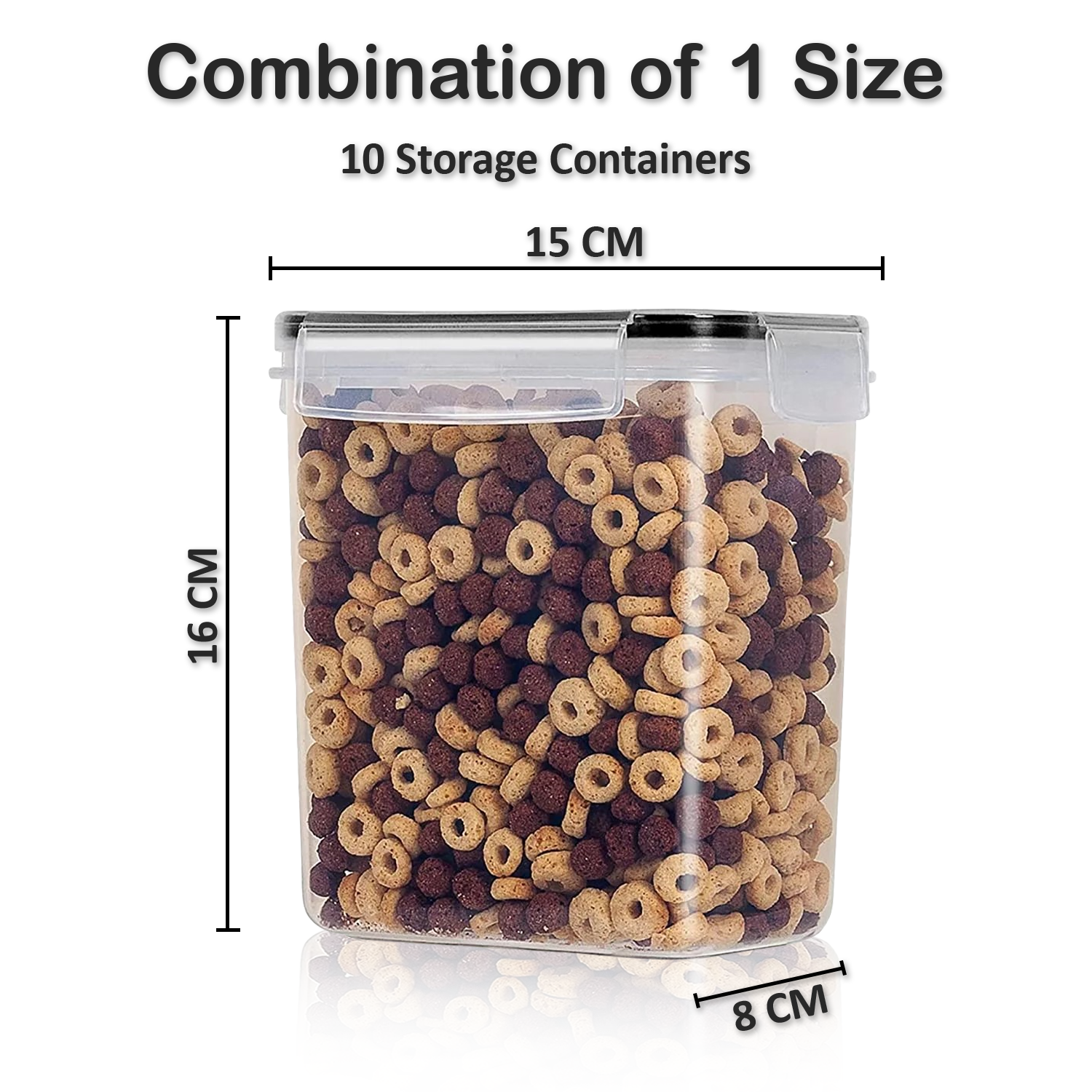 AEX Cereal Storage Containers Set of 10