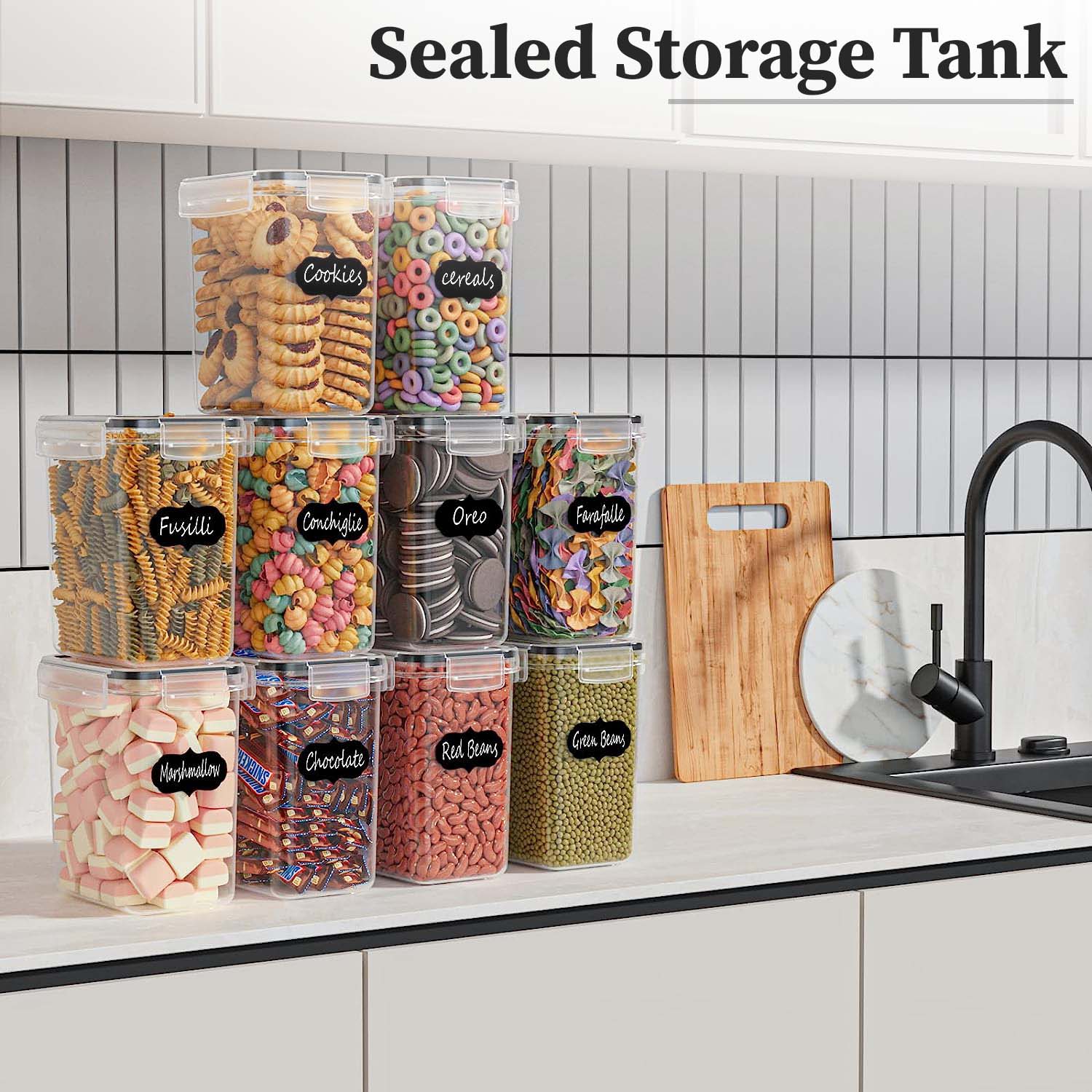 AEX Cereal Storage Containers Set of 10