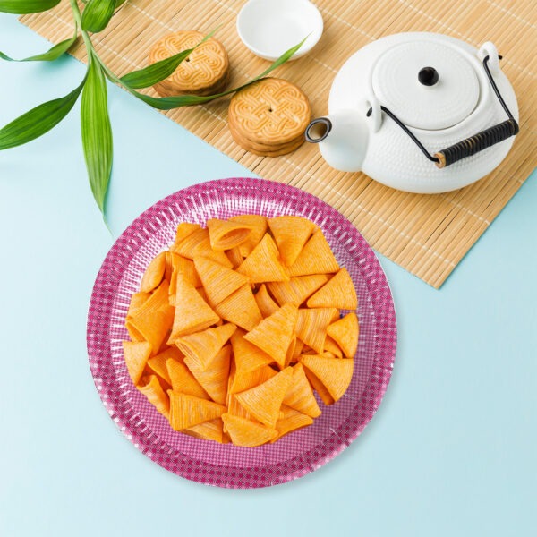 Paper Plate Pink – 23cm Baby Shower Disposable Party Plates