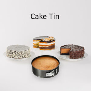 Best Aluminium Cake Mould 24 CM Round – Non-Stick Springform Pan