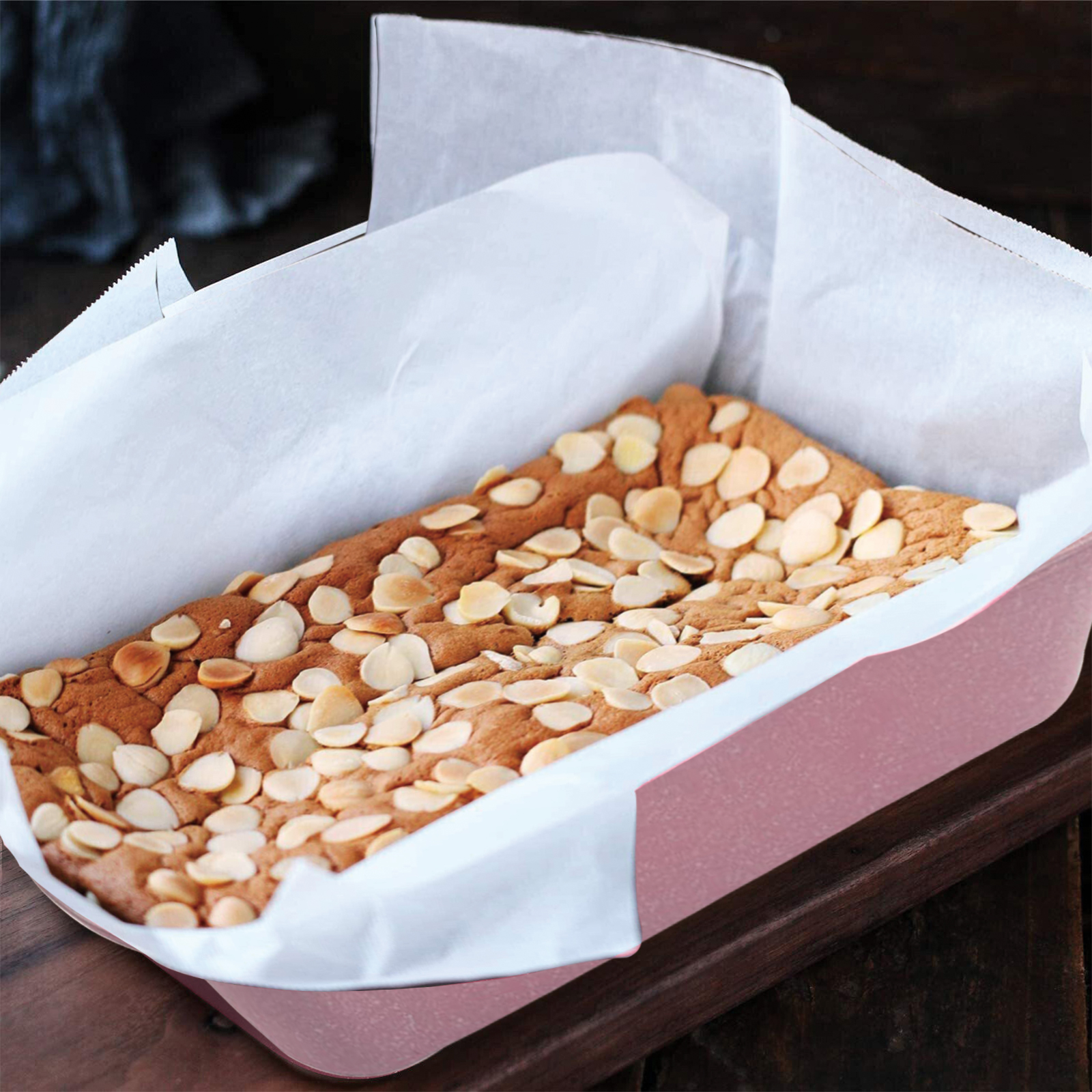 Pink Baking Tray 1.2L – Heavy Duty Nonstick Loaf & Cake Tin