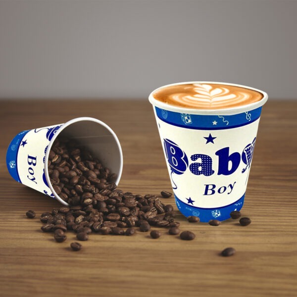 Blue Party Cup – 30X 7oz It’s A Baby Boy Paper Cups
