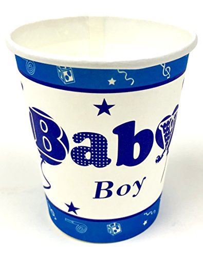 Blue Party Cup – 30X 7oz It’s A Baby Boy Paper Cups