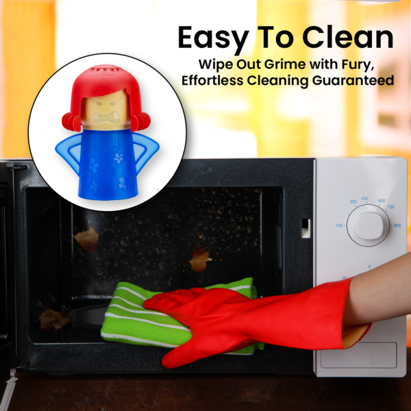 Microwave Oven Cleaner – Steam Cleaning Tool for Easy Grease Removal