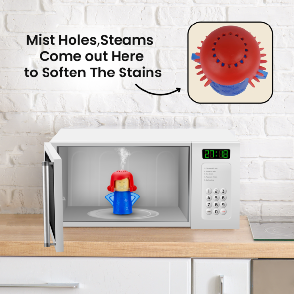 Microwave Oven Cleaner – Steam Cleaning Tool for Easy Grease Removal