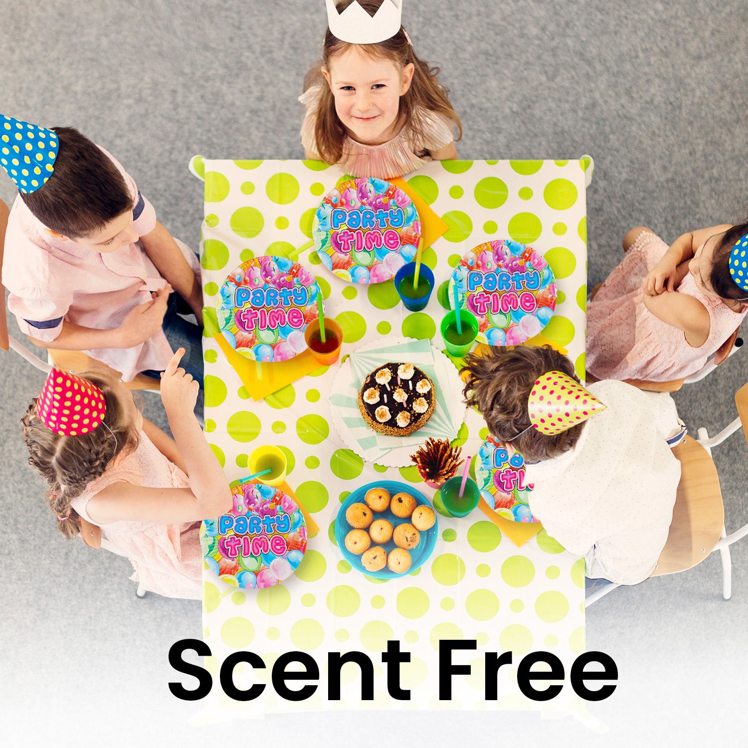 Party Pink Plates – 23cm Party Time Disposable Paper Plates