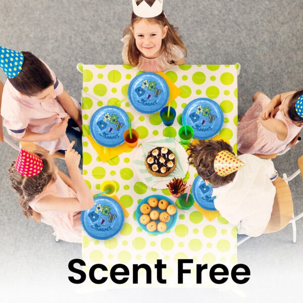 Blue Paper Plate – 23cm Baby Shower Disposable Party Plates