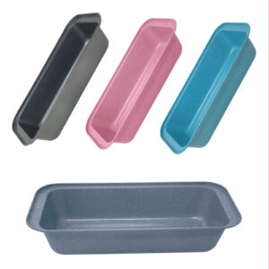 Grey Bread Baking Pan 1.2L – Heavy Duty Nonstick Loaf Tin