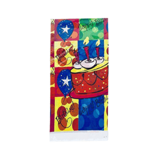 Happy Birthday Multi-Color Plastic Table Cover