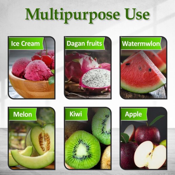 4 in 1 Fruit Carver Set – Stainless Steel Precision Carving Tools