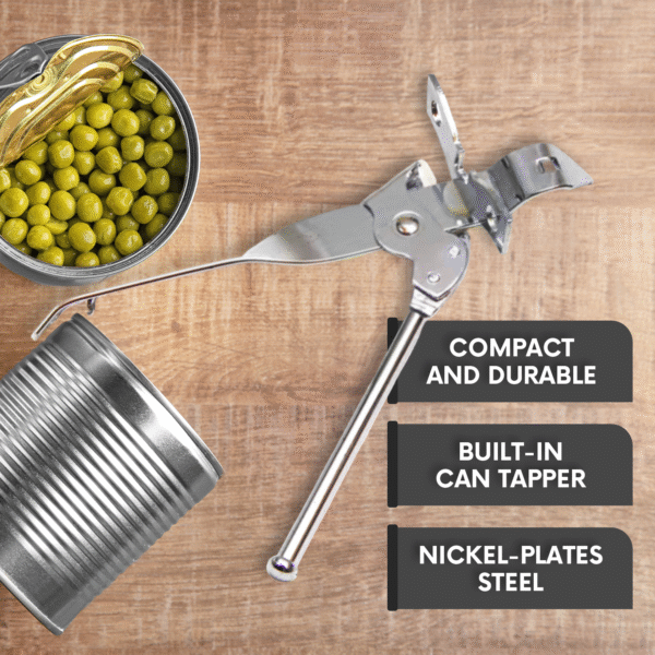 Butterfly Can Opener – Stainless Steel Manual Tin Opener UK