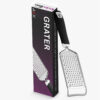 Stainless Steel Cheese Grater With Handle – Lemon Zester Tool