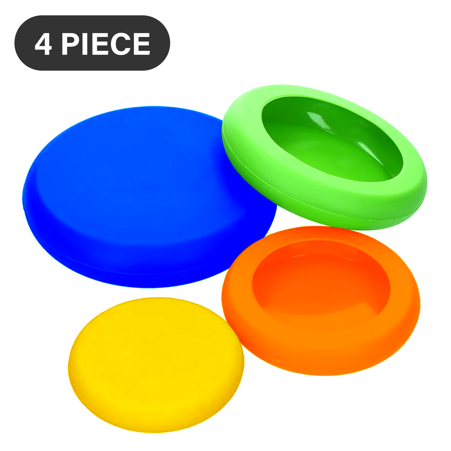 AEX Food Huggers 4pc Silicone Food Savers