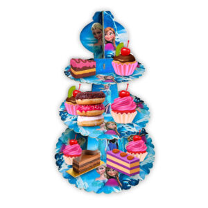 Frozen-1 Cardboard Cupcake Stand