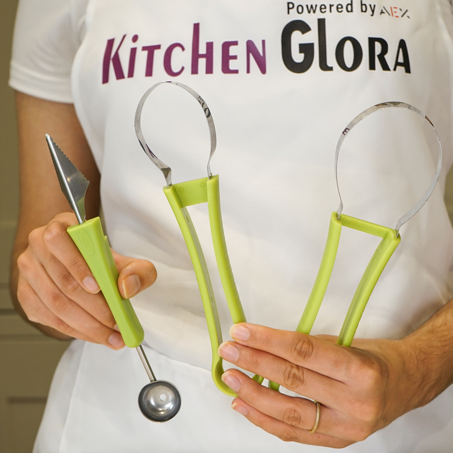 4 in 1 Fruit Carver Set – Stainless Steel Precision Carving Tools