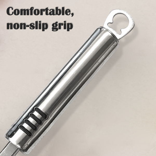 Stainless Steel Ice Cream Spoon with Ergonomic Non-Slip Handle