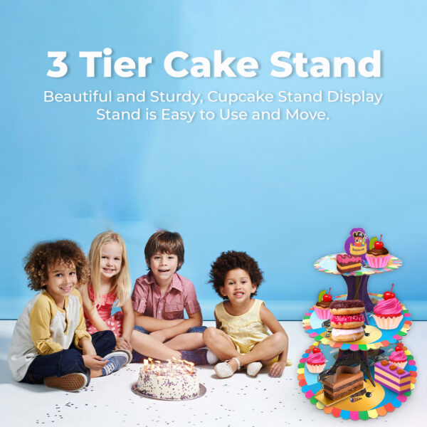 Best 3 Tier Cake Stand Cardboard – Pirate-Themed Cupcake Display