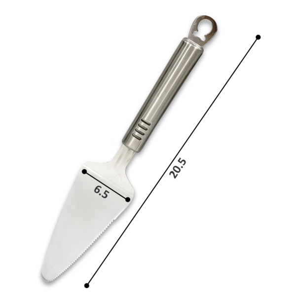 Stainless Steel Cake Slicer & Pizza Server – Multi-Purpose Tool