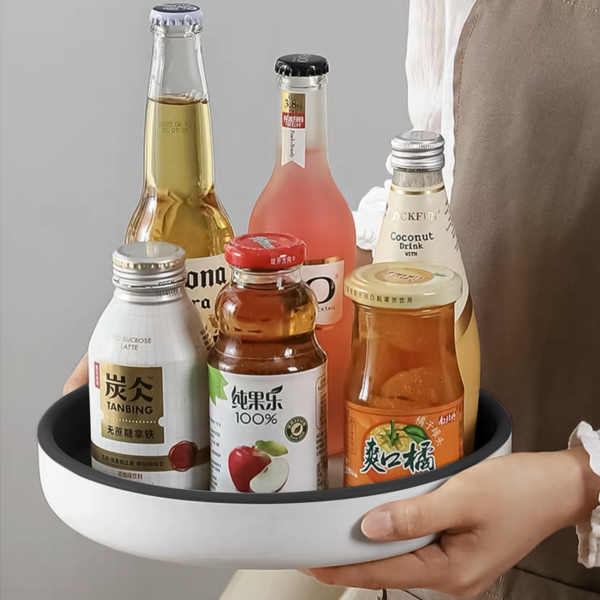 AEX Turntable Cupboard Organiser Rotating 360 Rack