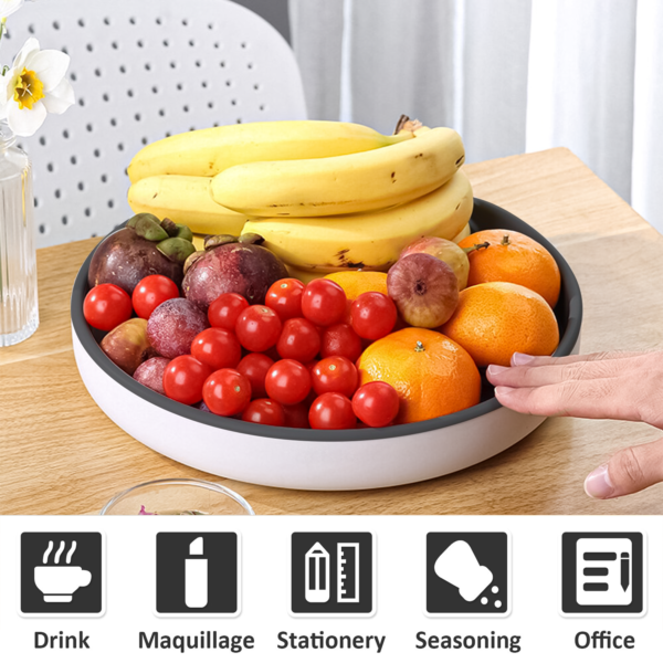 AEX Turntable Cupboard Organiser Rotating 360 Rack