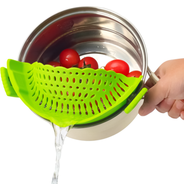 AEX Clip on Strainer With Soup Funnel