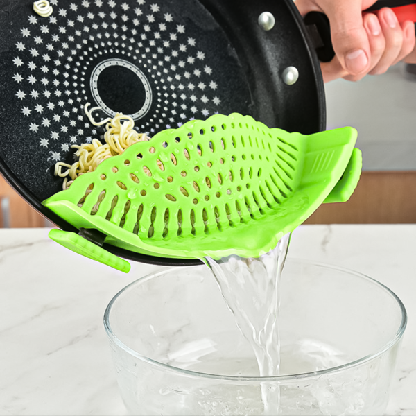 AEX Clip on Strainer With Soup Funnel