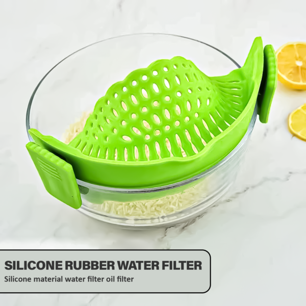 AEX Clip on Strainer With Soup Funnel
