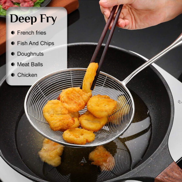 AEX Stainless Steel Ladle Spider Skimmer