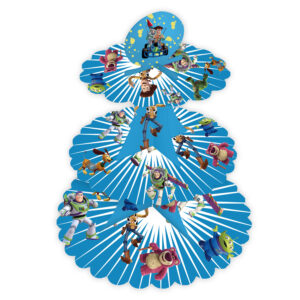 3 Tier Toy 2 Cardboard Cupcake Stand