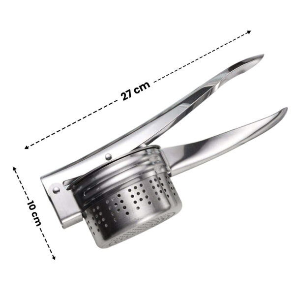 Stainless Steel Potato Ricer – Heavy-Duty Masher for Fluffy Potatoes