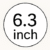 6.3-inch
