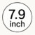 7.9-inch