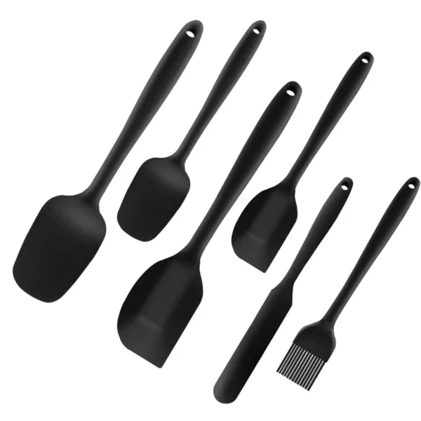AEX 6x Silicone Spatula Utensils Set