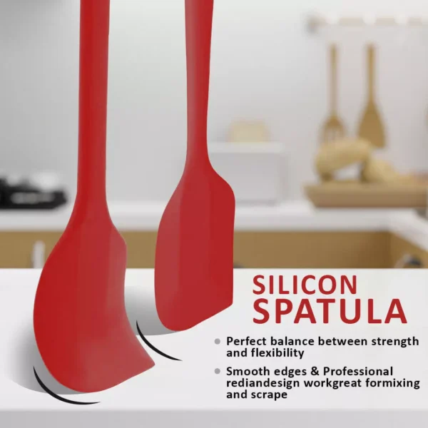 AEX 6x Silicone Spatula Utensils Set