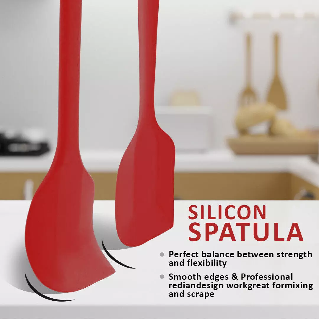 AEX 6x Silicone Spatula Utensils Set