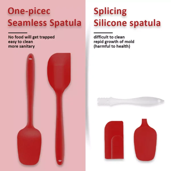 AEX 6x Silicone Spatula Utensils Set