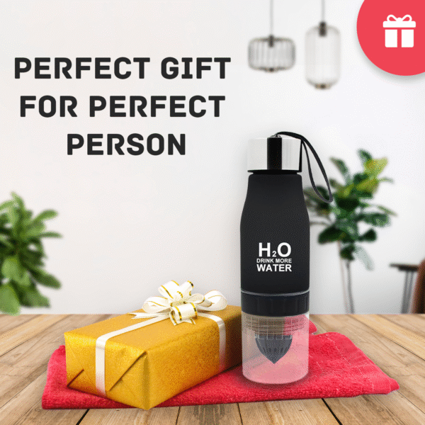 H2o Fruit Infuser Water Bottle UK – Portable 650ml with Infuser