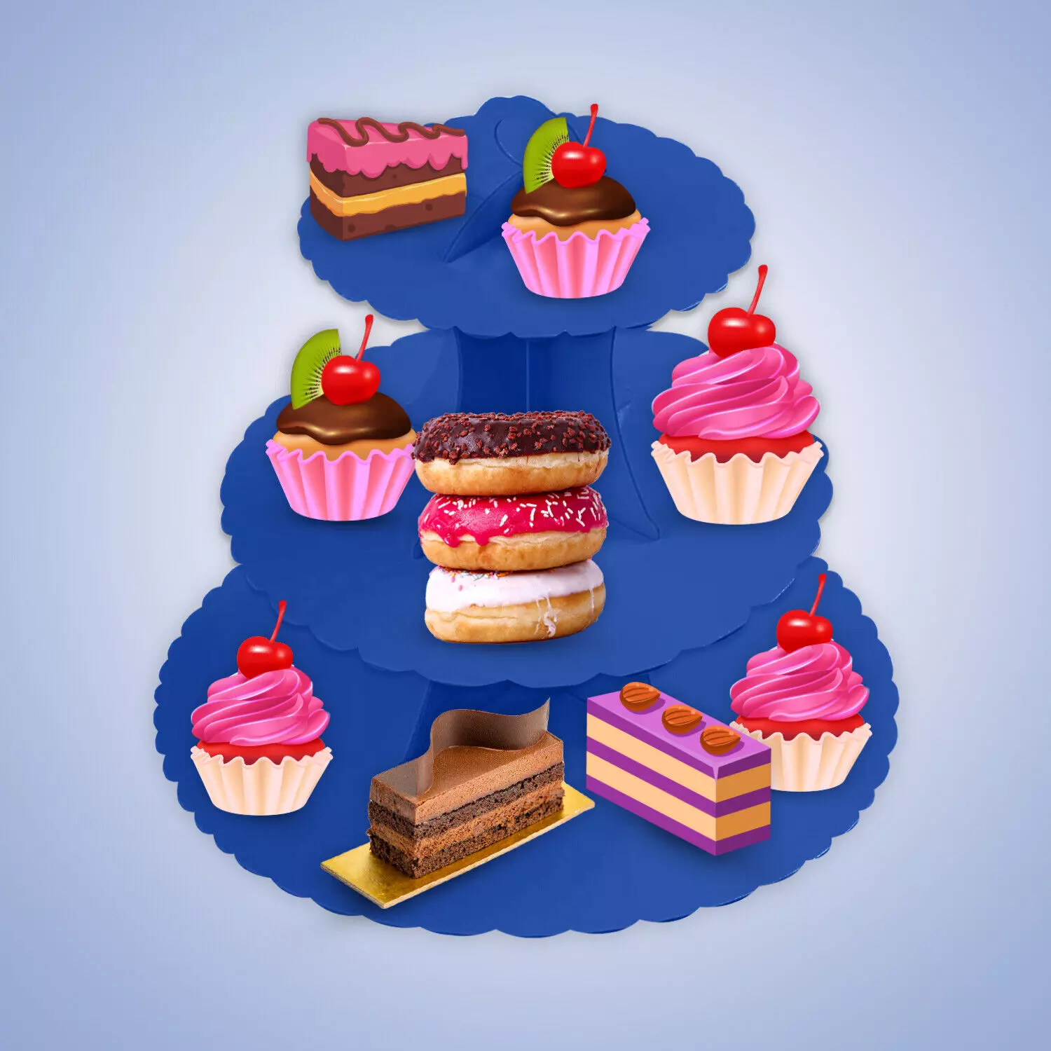 Solid Cupcake stand Truffle sugar candy Muffin dessert