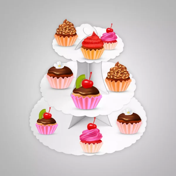 Solid Cupcake stand Truffle sugar candy Muffin dessert